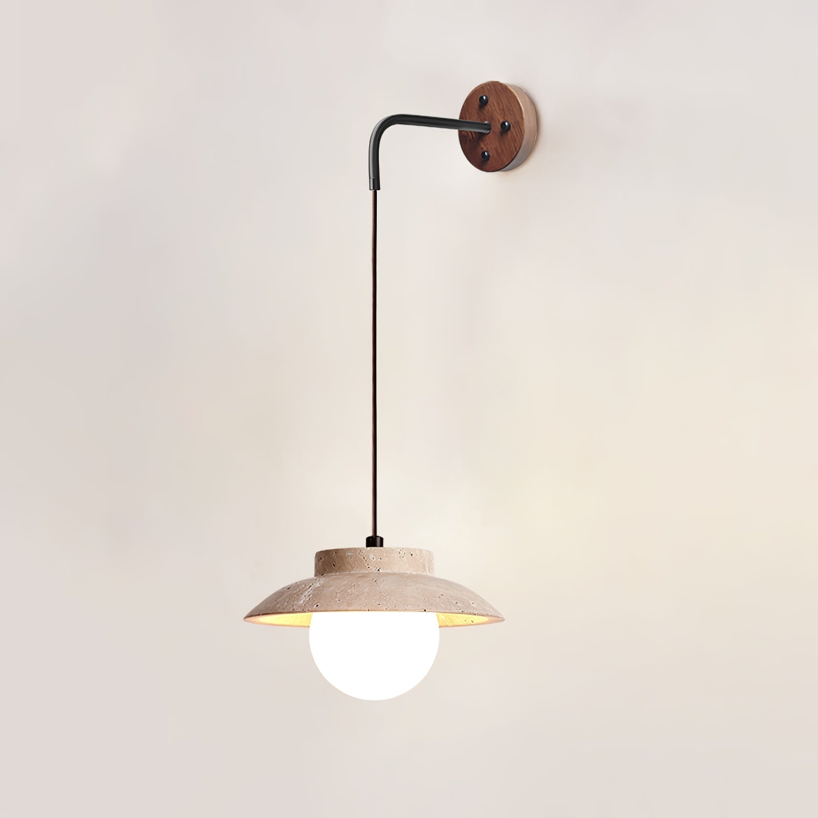 Artisan Arc Wall Light, Hardwired Wall Sconce, detail 7