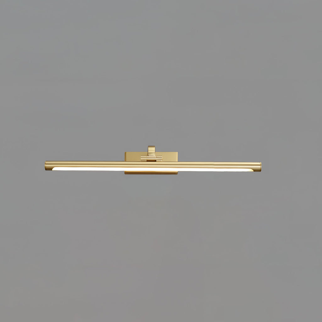 Walnut Color Linear LED Wall Light - Wall Lamp, Hardwired Wall Sconce, detail 18