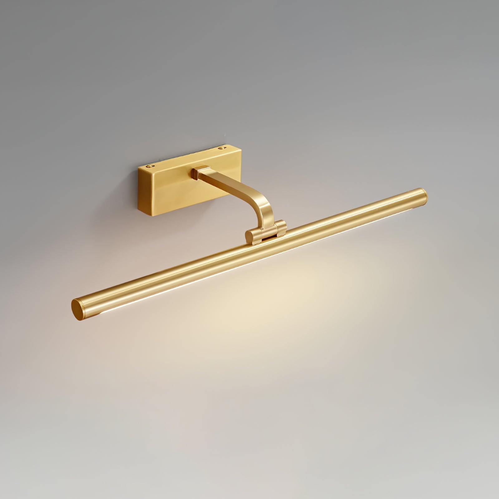 Walnut Color Linear LED Wall Light - Wall Lamp, Hardwired Wall Sconce, detail 10