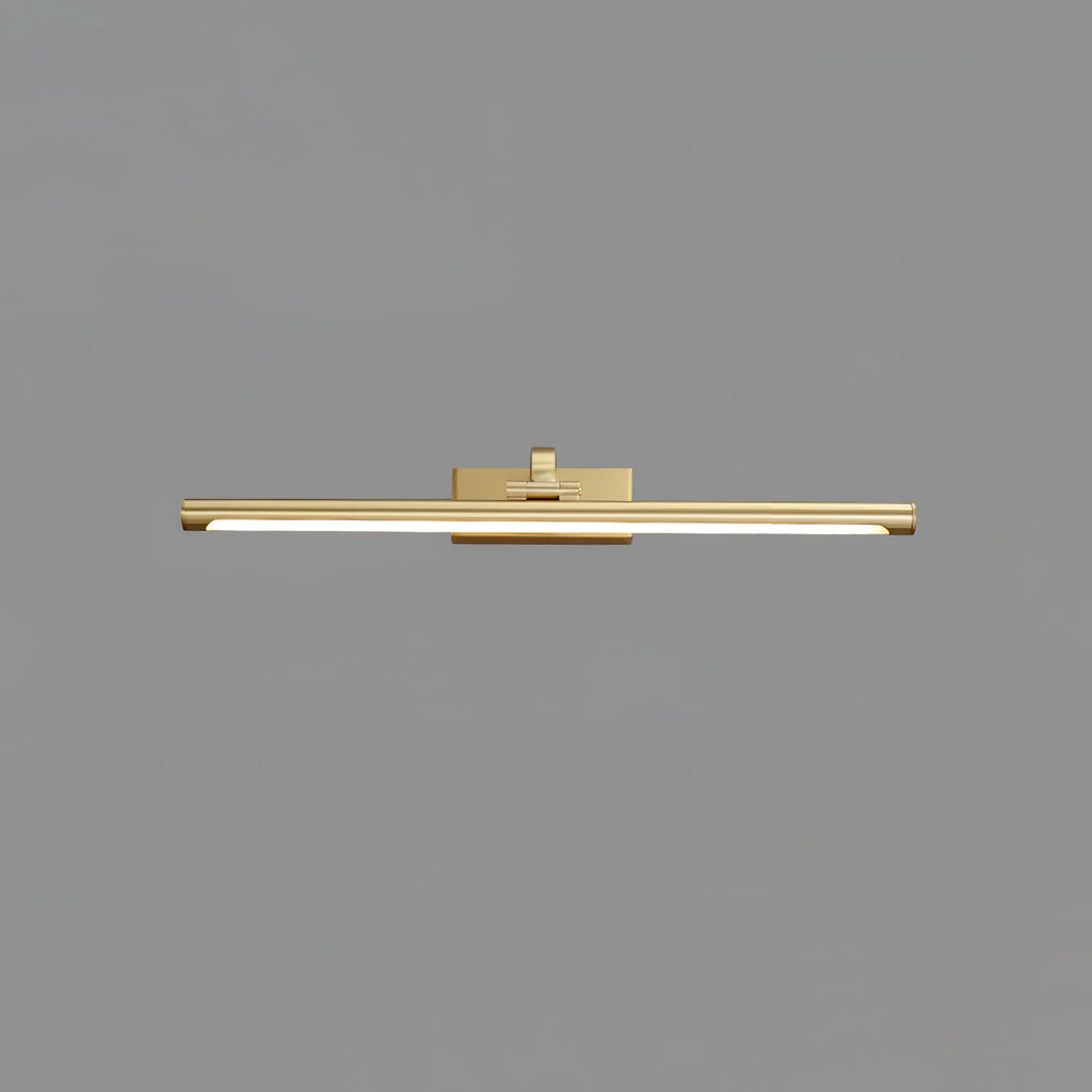 Walnut Color Linear LED Wall Light - Wall Lamp, Hardwired Wall Sconce, detail 14