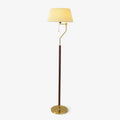 Walnut Whisper Tall Floor Light, Floor Lamp, Iron, Φ 15.7″ x H 63″