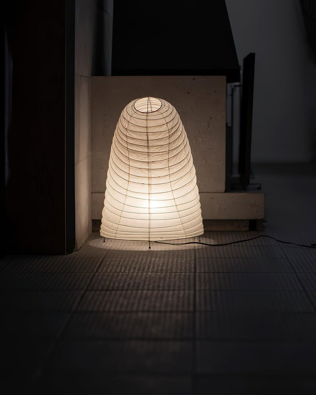 Washi Paper Table Light, Bedside Table Lamp, detail 96