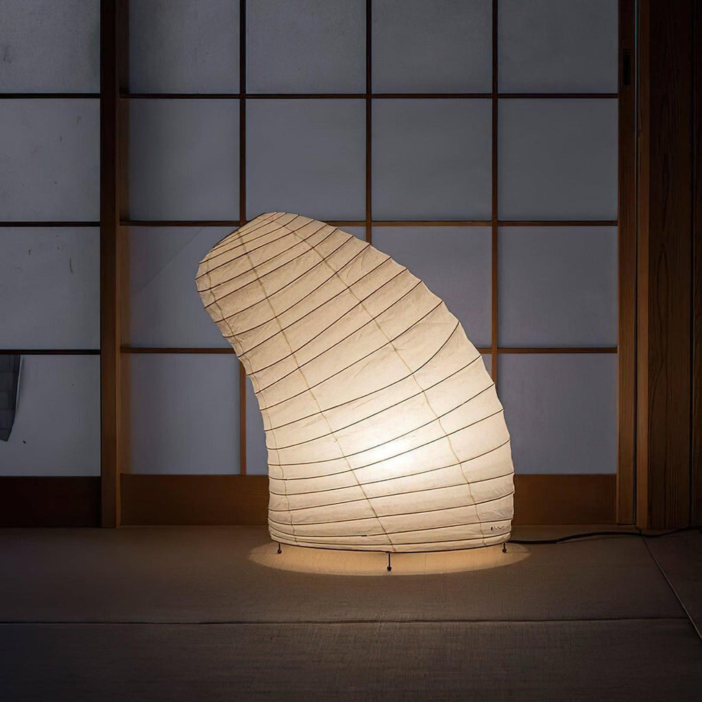 Washi Paper Table Light, Bedside Table Lamp, detail 90