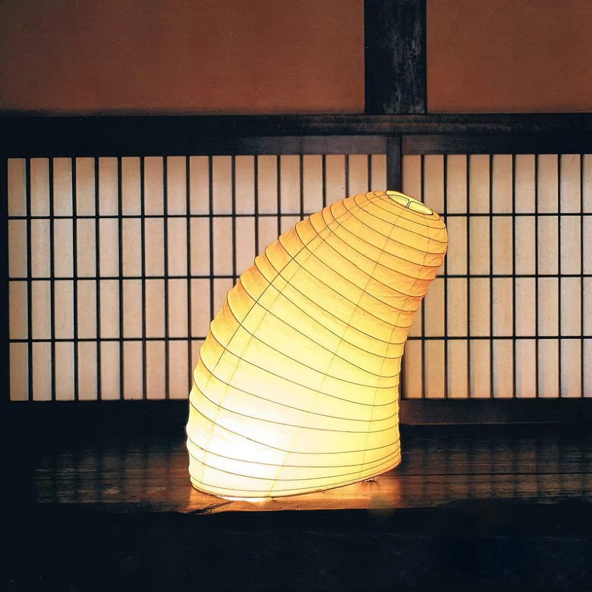 Washi Paper Table Light, Bedside Table Lamp, detail 91