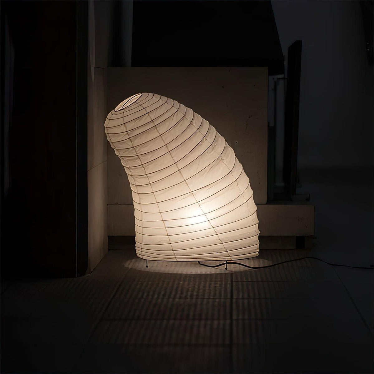 Washi Paper Table Light, Bedside Table Lamp, detail 92