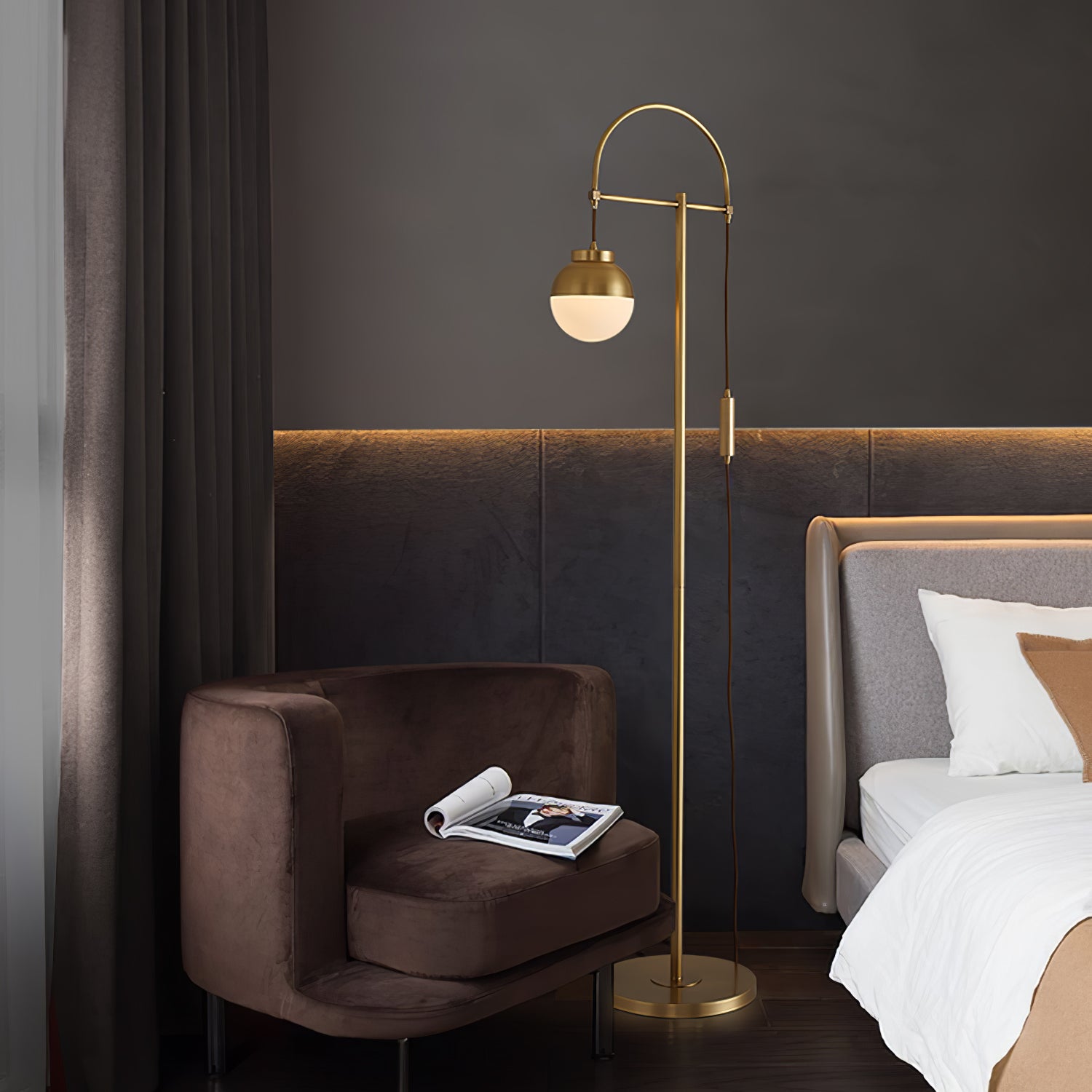 Waterloo Accent Floor Light, Floor Lamp, detail 28