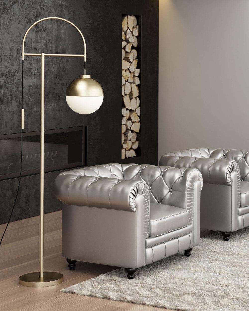 Waterloo Accent Floor Light, Floor Lamp, detail 15