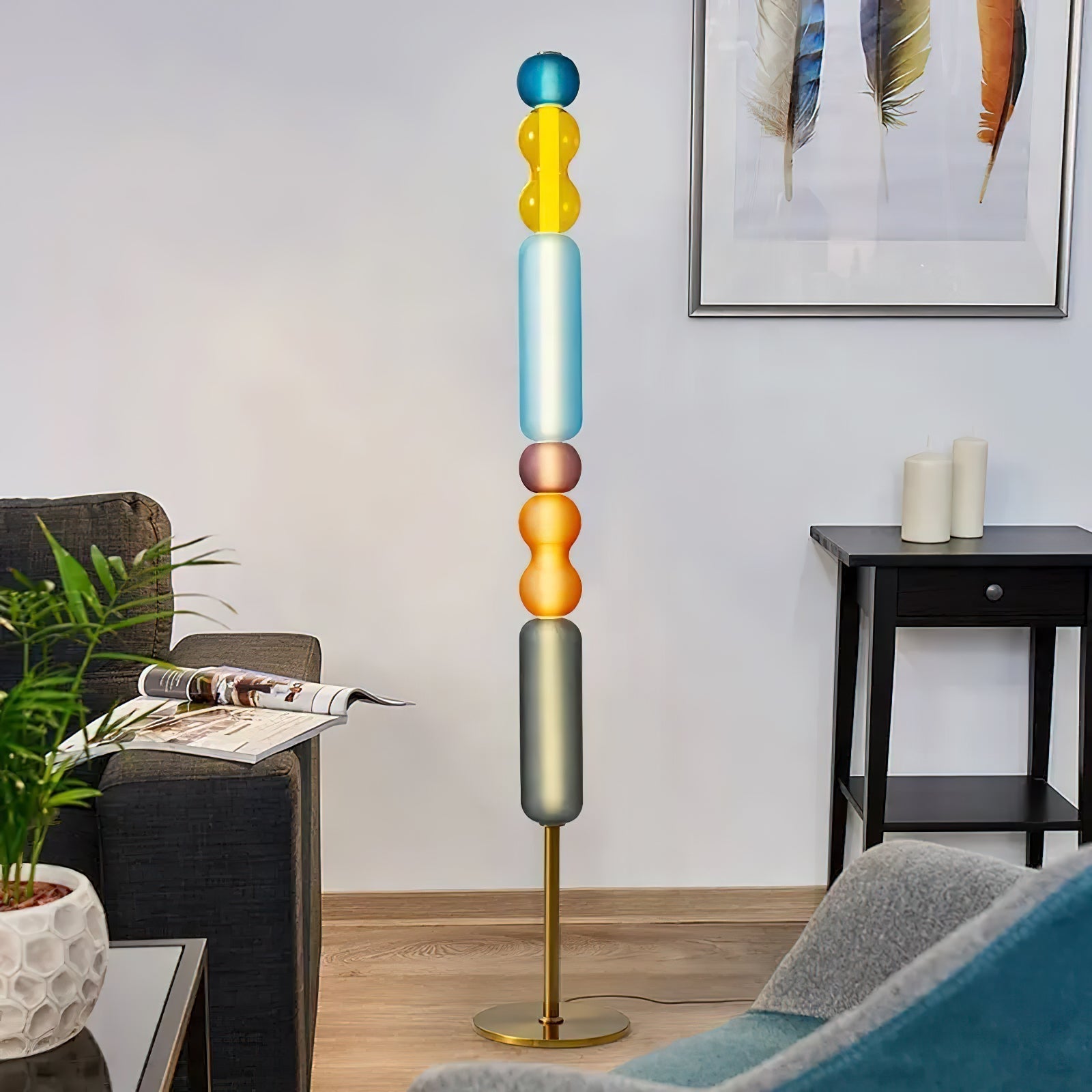 Wave Floor Light, Floor Lamp, detail 3