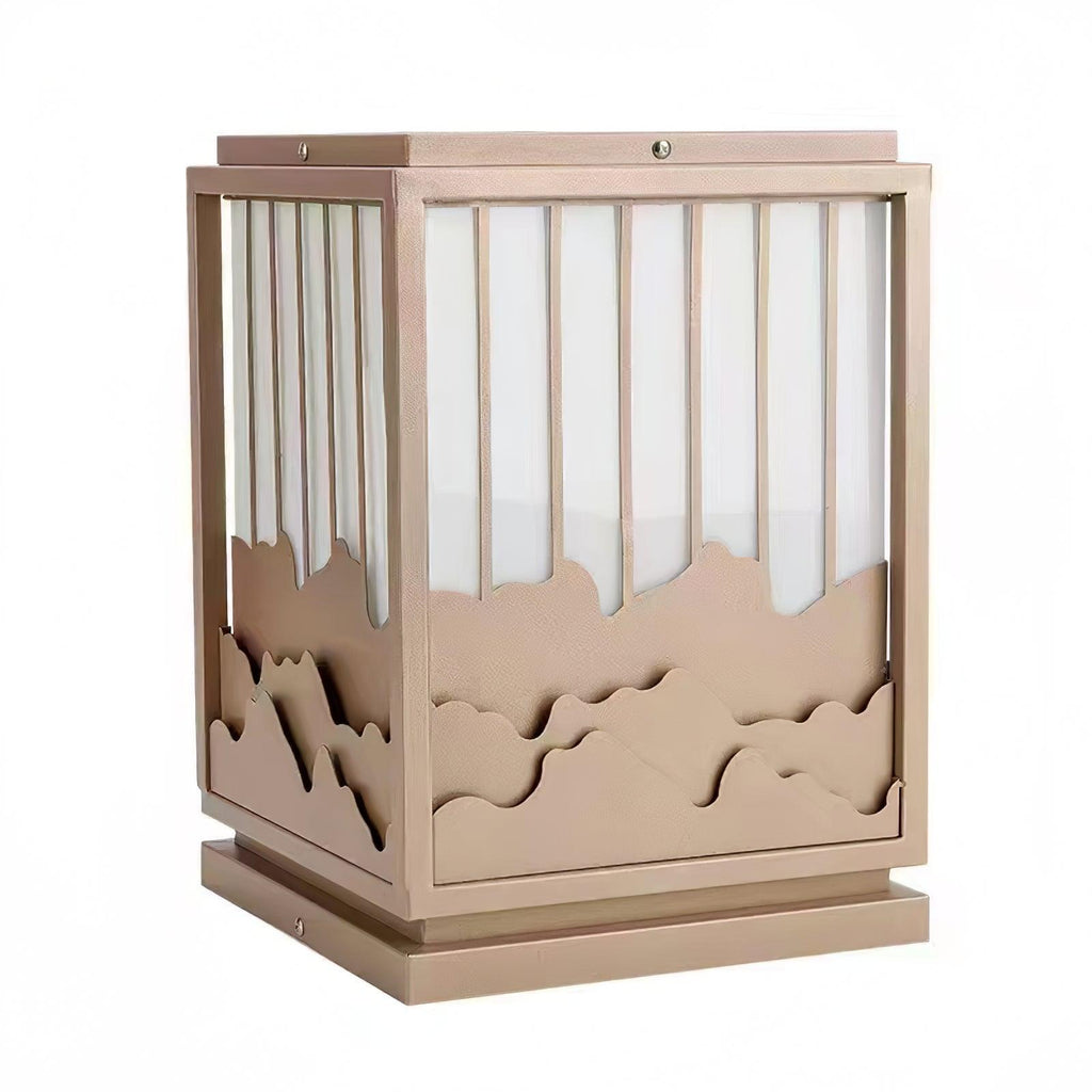Wave Exterior Garden Light, Outdoor Wall Light, detail 3