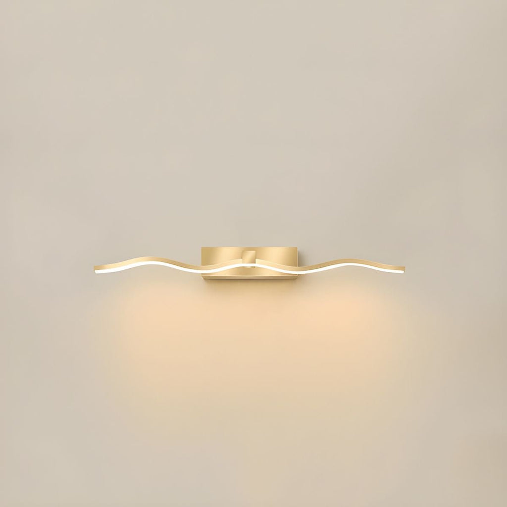 Waveform Linear Wall Light, Hardwired Wall Sconce, detail 12