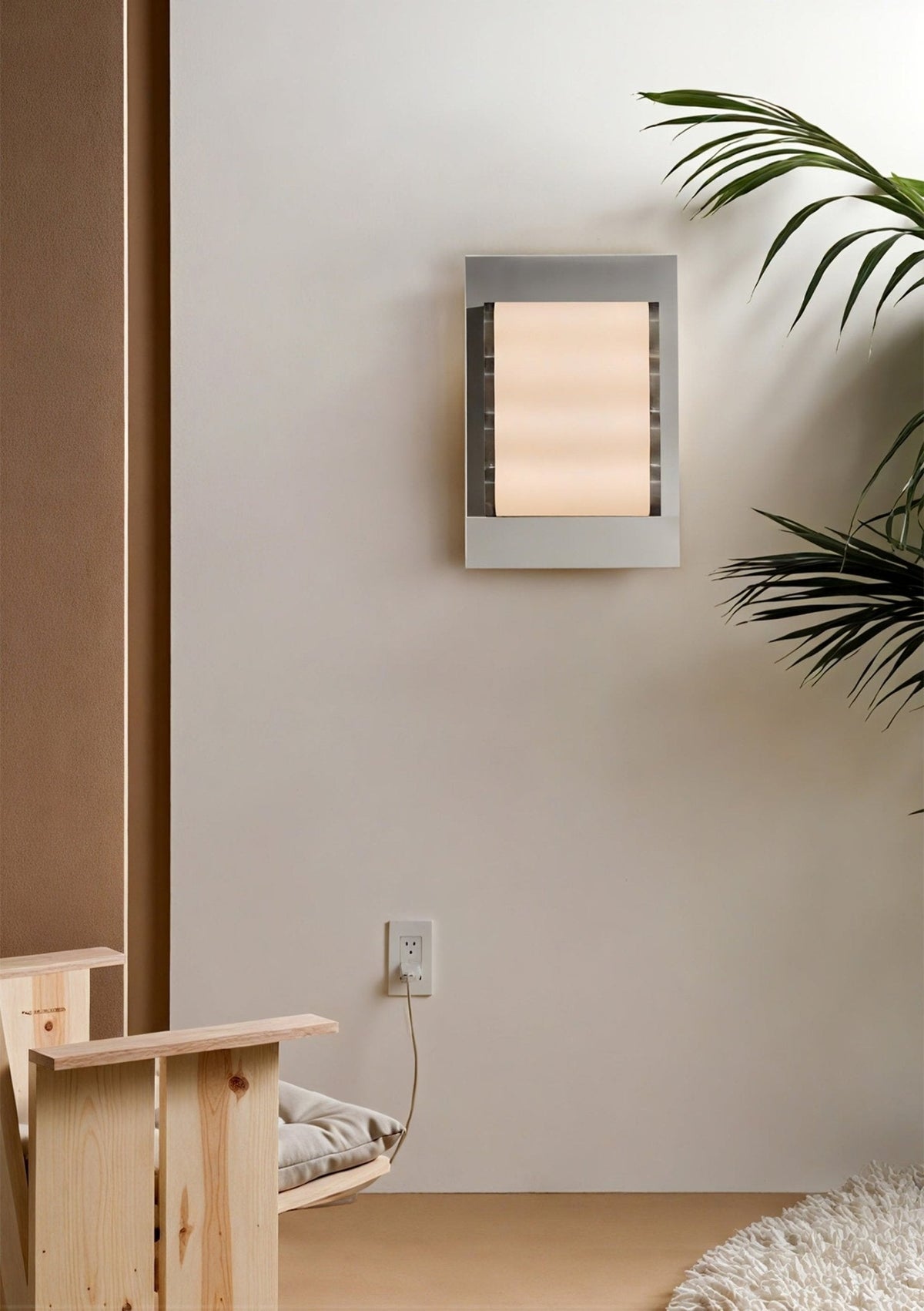 Wavelet Wall Light, Plug-In Wall Sconce, detail 15