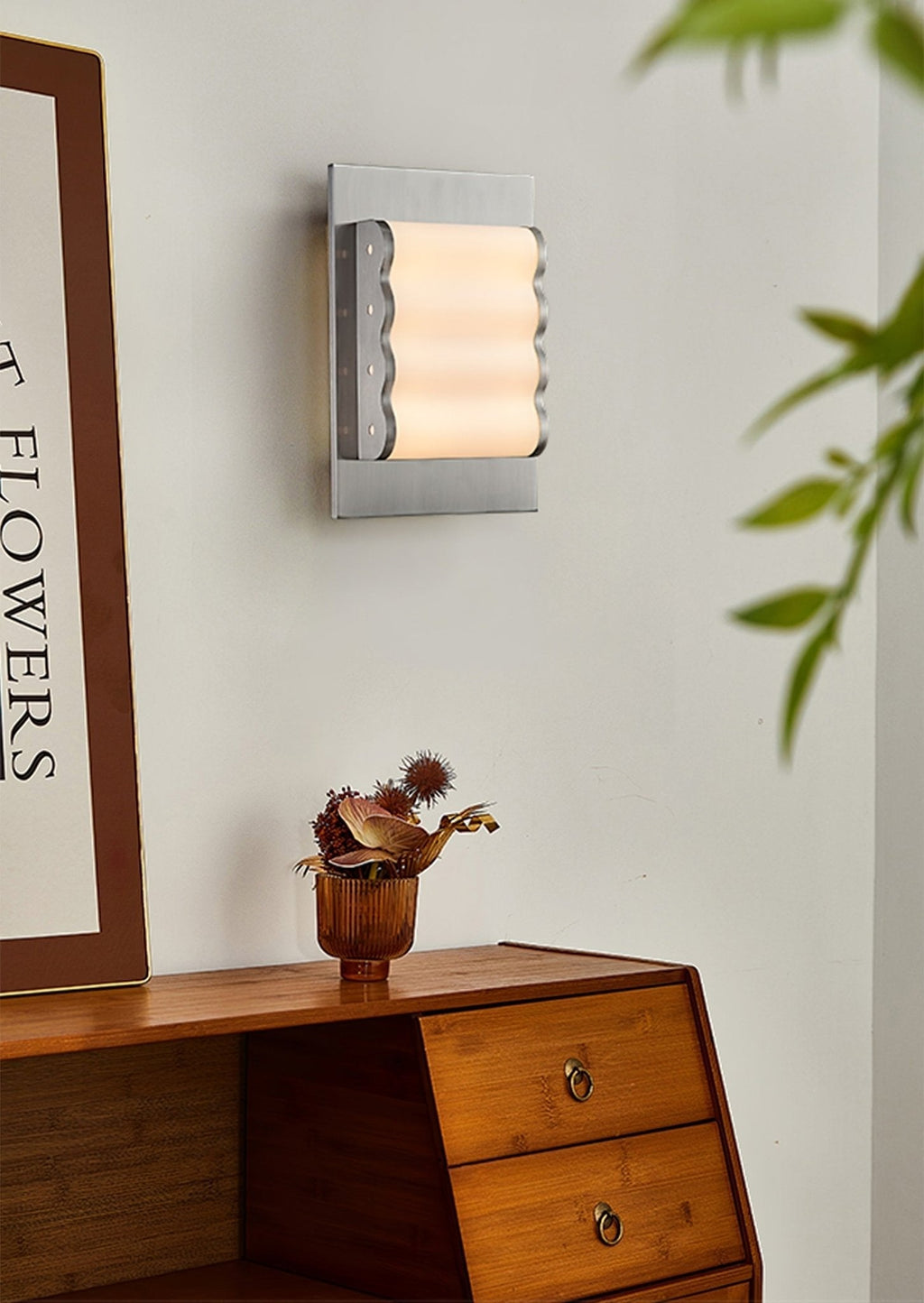 Wavelet Wall Light, Plug-In Wall Sconce, detail 16