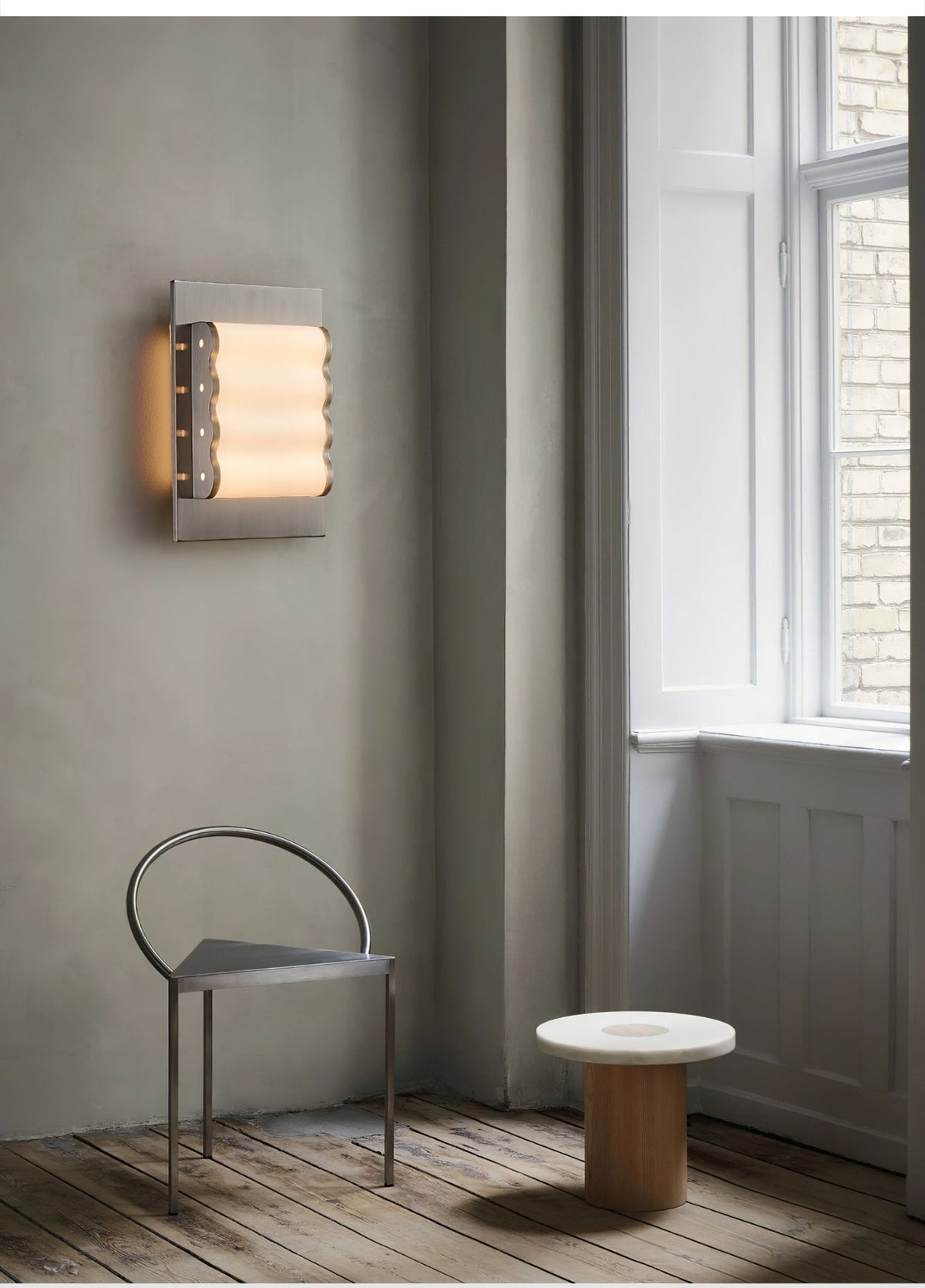 Wavelet Wall Light, Plug-In Wall Sconce, detail 10