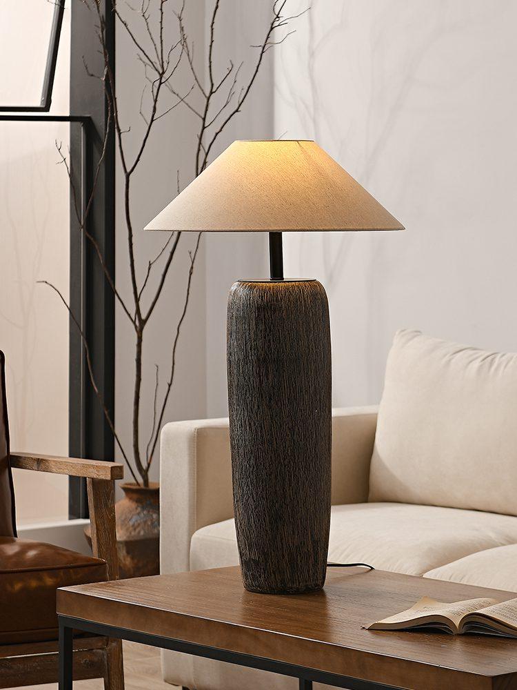 Weathered Wood Grain Floor Light, Floor Lamp, detail 3