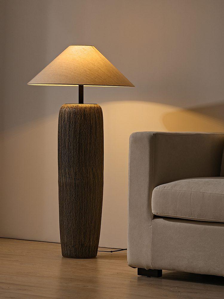 Weathered Wood Grain Floor Light, Floor Lamp, detail 4