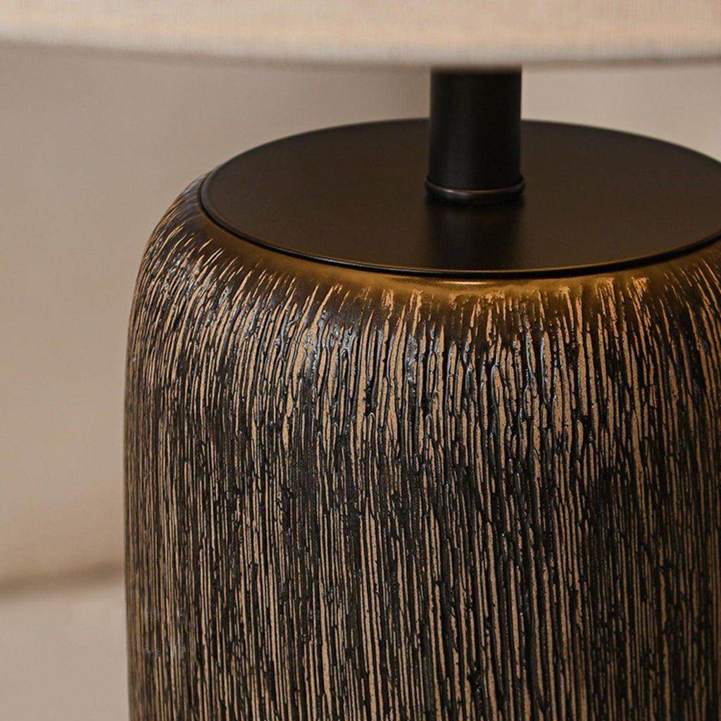 Weathered Wood Grain Floor Light, Floor Lamp, detail 5