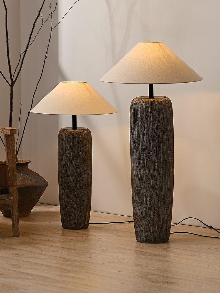 Weathered Wood Grain Floor Light, Floor Lamp, detail 7