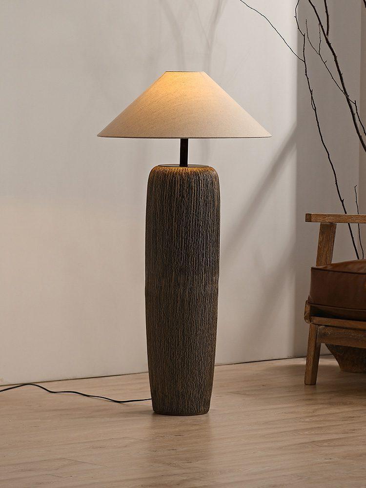 Weathered Wood Grain Floor Light, Floor Lamp, detail 8