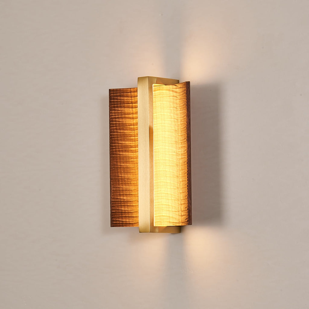 Whisperwood Wall Light, Hardwired Wall Sconce, detail 3