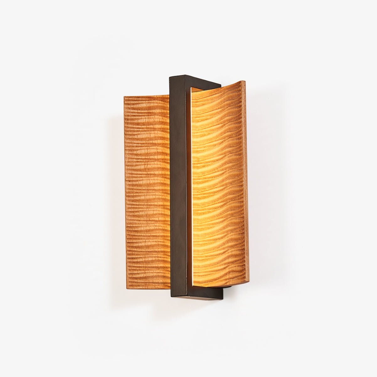 Whisperwood Wall Light, Hardwired Wall Sconce, Metal, ∅ 5.9″ x H 9.1″ x Depth 3.5″