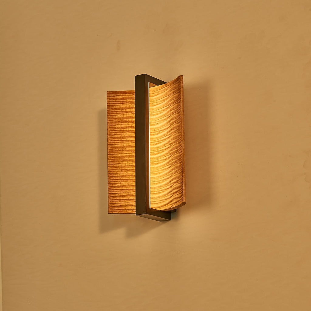 Whisperwood Wall Light, Hardwired Wall Sconce, detail 13