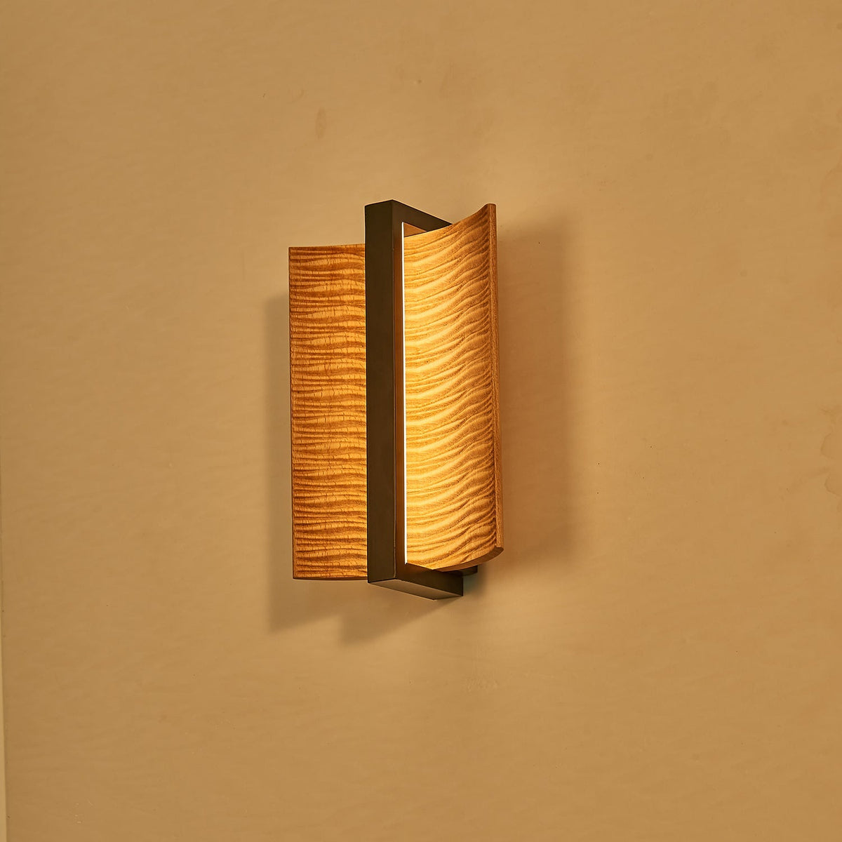 Whisperwood Wall Light, Hardwired Wall Sconce, detail 13