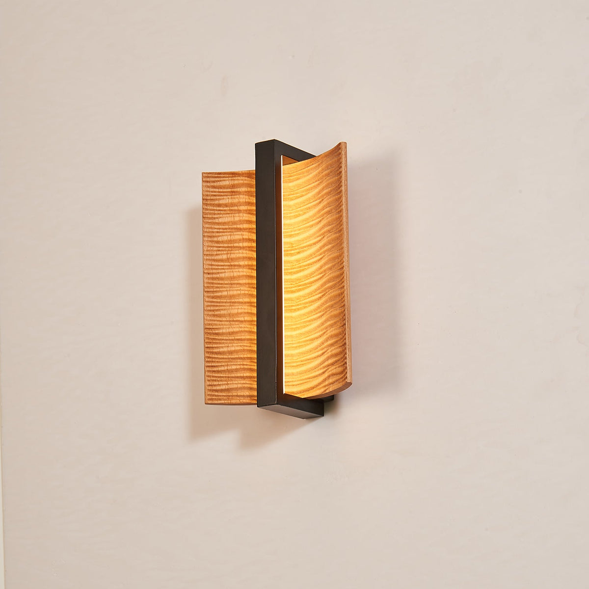 Whisperwood Wall Light, Hardwired Wall Sconce, detail 5