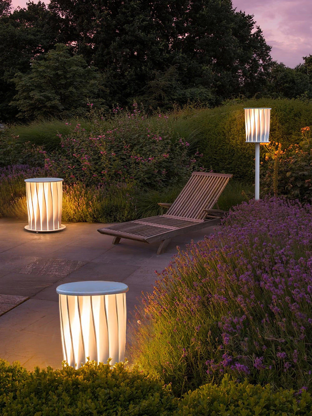 White Column Exterior Light, Outdoor Wall Light, detail 13