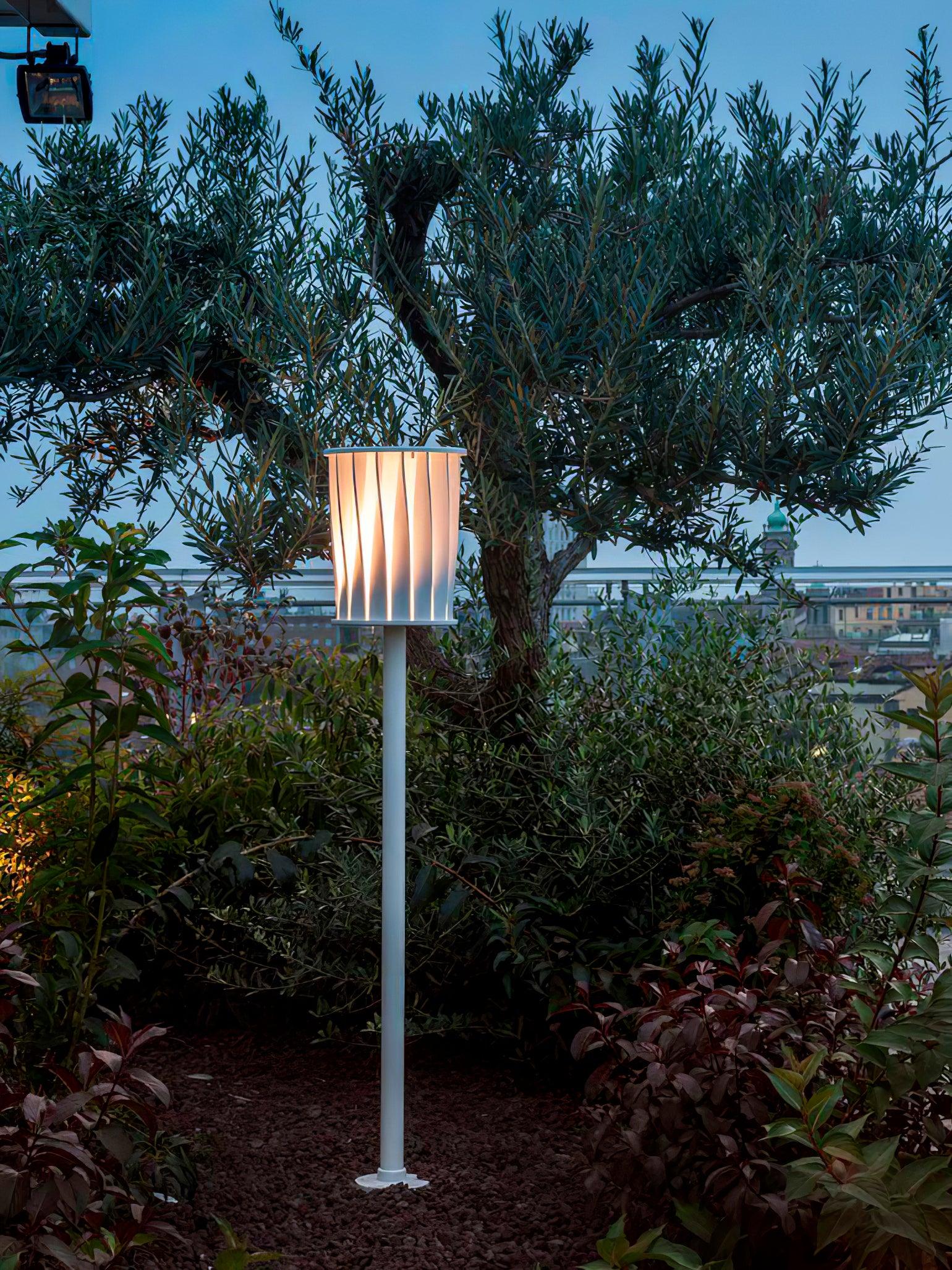 White Column Exterior Light, Outdoor Wall Light, detail 18