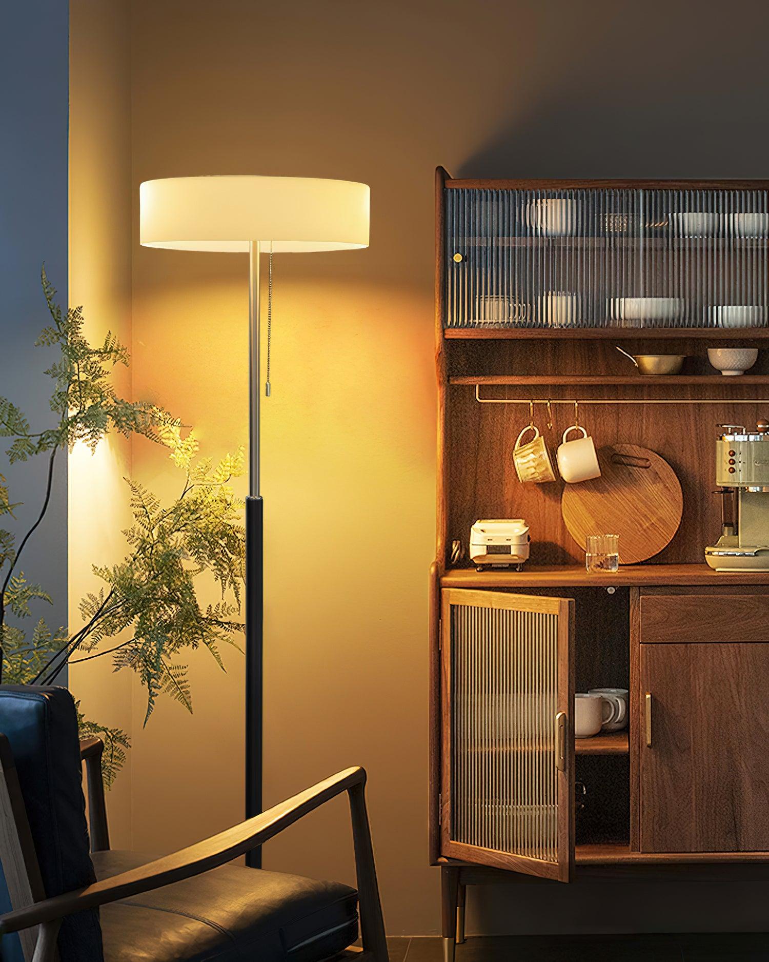 White Galaxy Floor Light 15.7", Floor Lamp, detail 5