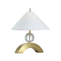 Crest 13 Inch Table Light, Bedside Table Lamp, Height: 13.5 Inches