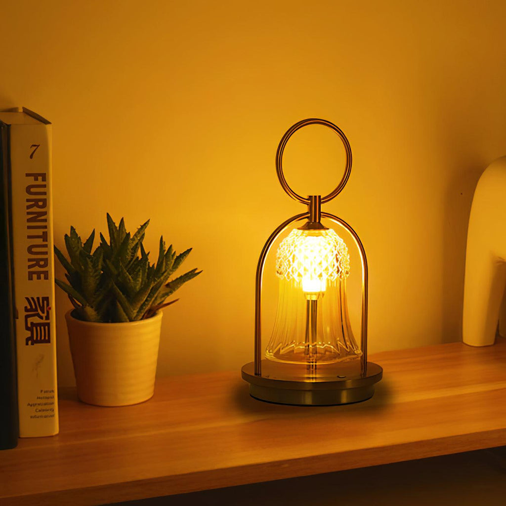 Wind Chime Portable Battery Table Light, Bedside Table Lamp, detail 6