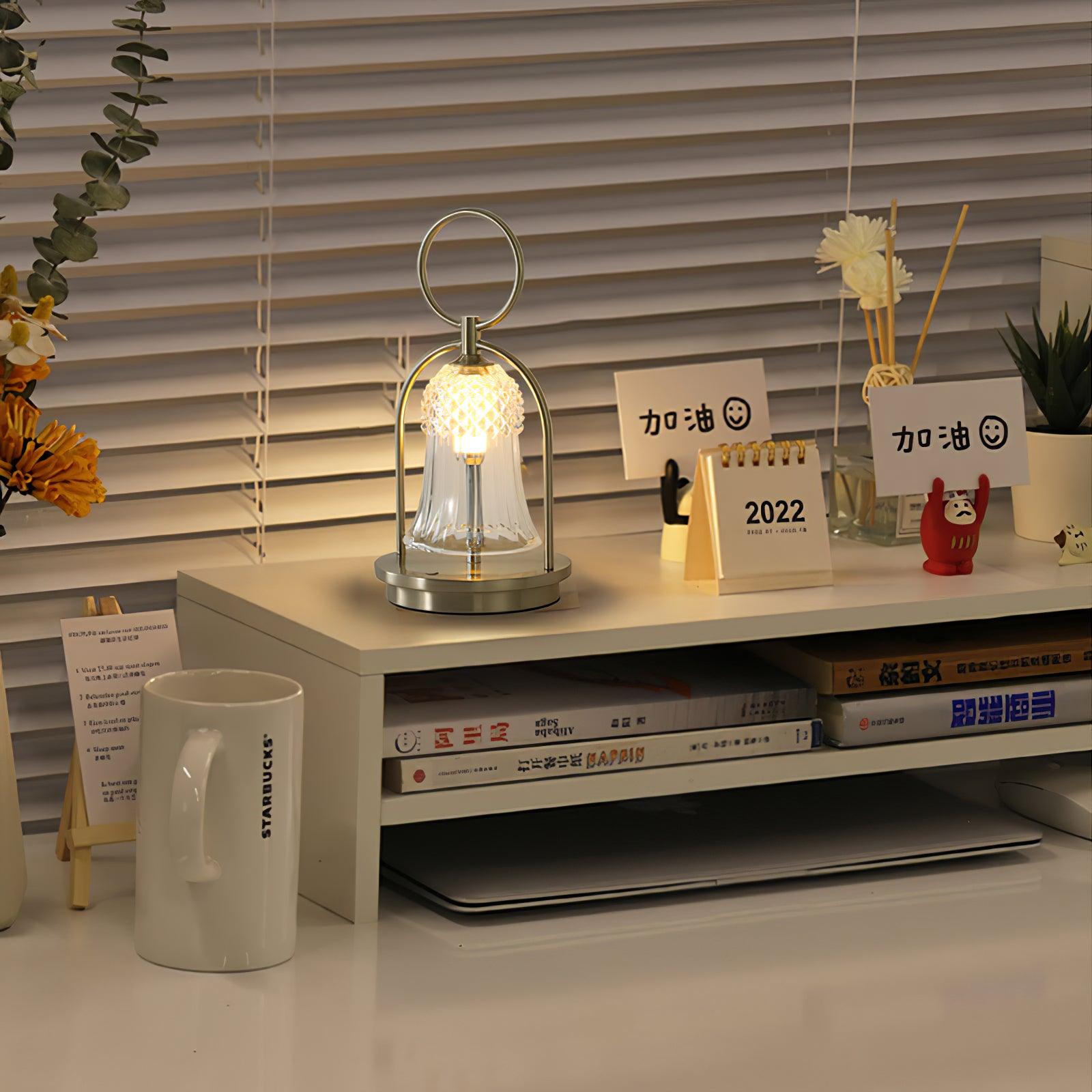 Wind Chime Portable Battery Table Light, Bedside Table Lamp, detail 5