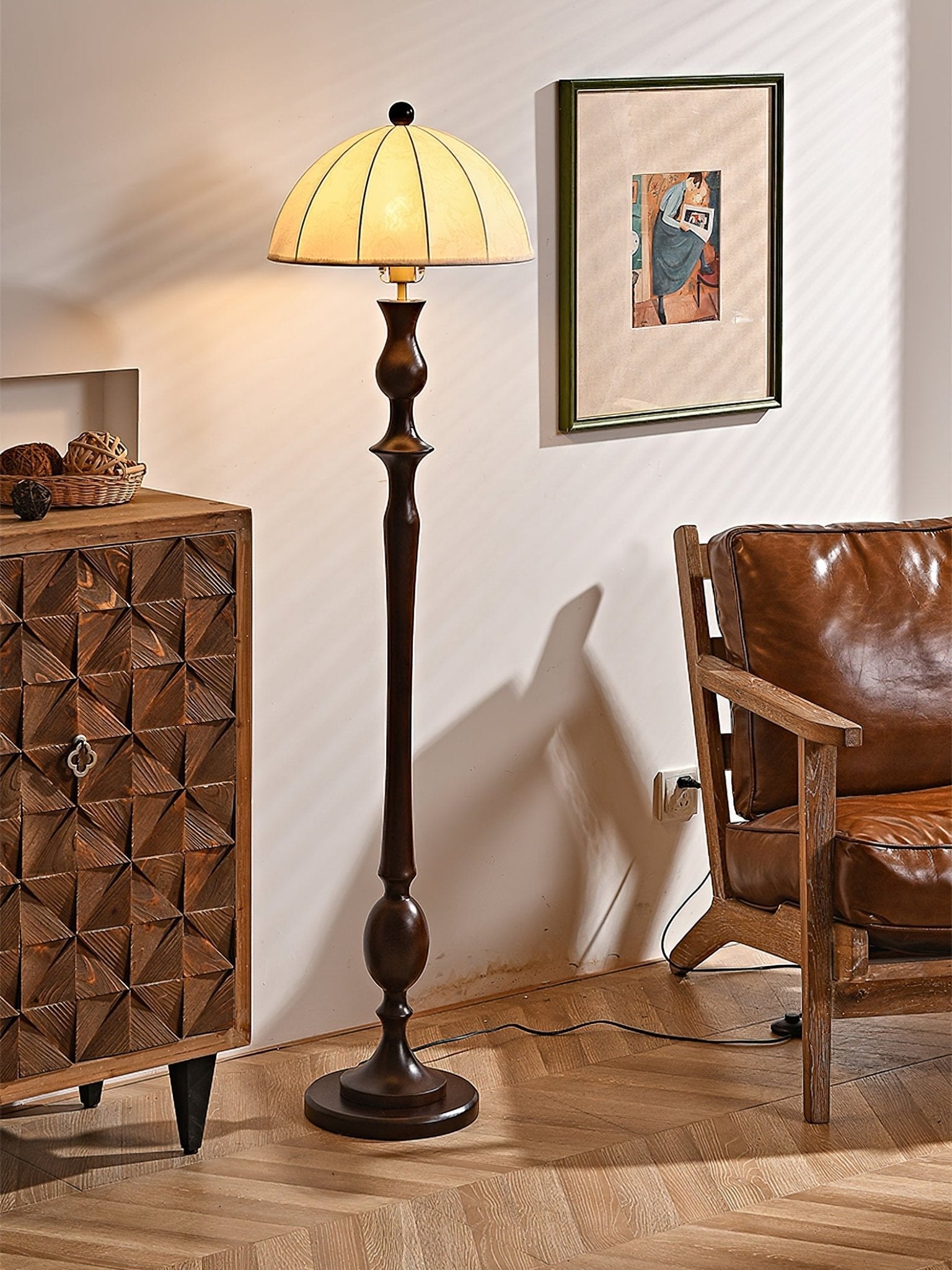 Windsor Vintage Floor Light, Floor Lamp, detail 3