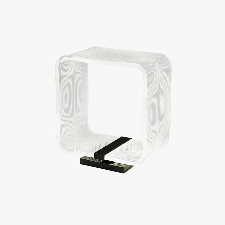 Wire Cube Table Light, Bedside Table Lamp, detail 2
