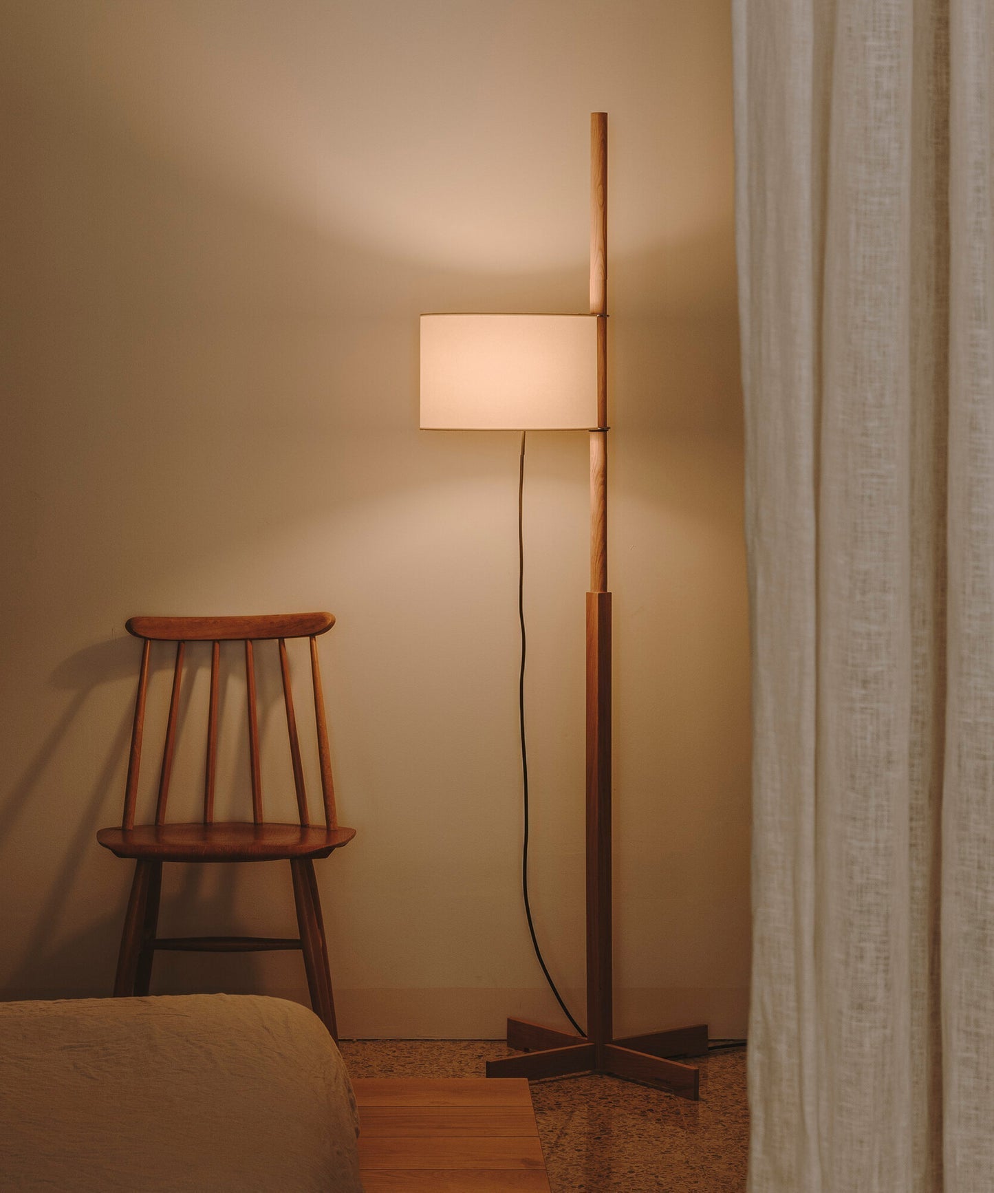 Wood Tmm Floor Light, Floor Lamp, detail 5