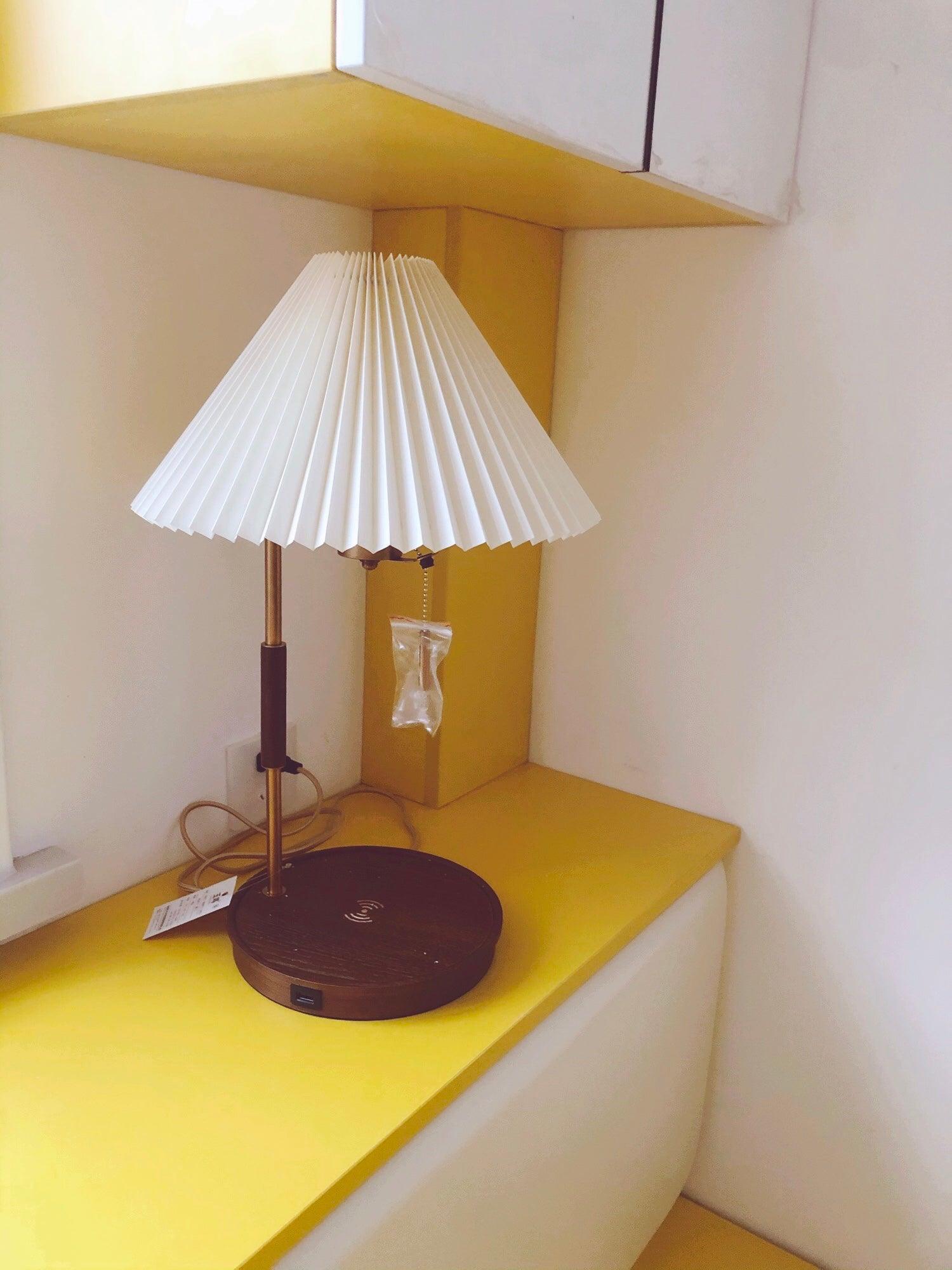 Wooden Retro Table Light, Bedside Table Lamp, detail 21