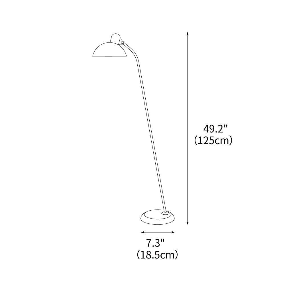 Wuxu Floor Light 7.3", Floor Lamp, detail 3
