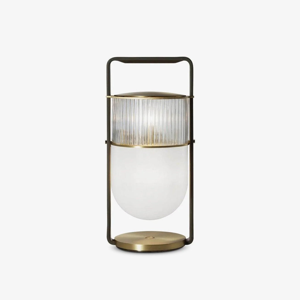 Xi Table Light, Bedside Table Lamp, Metal, Φ 7.9″ x H 16.5″