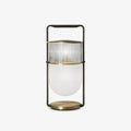 Xi Table Light, Bedside Table Lamp, Metal, Φ 7.9″ x H 16.5″