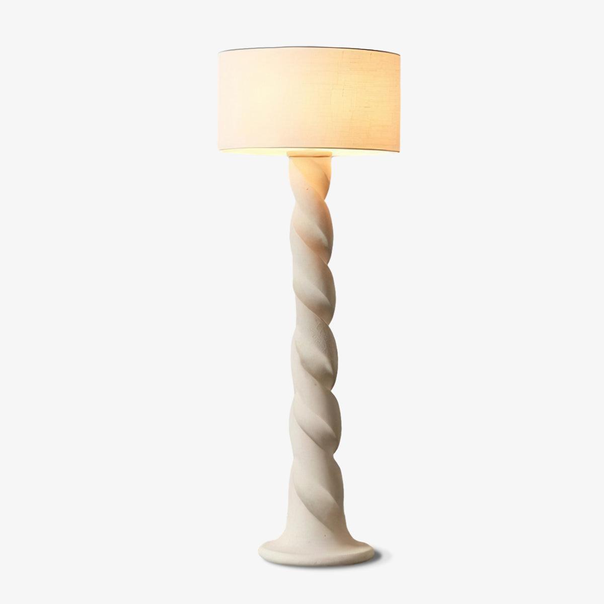 Yisi North Tower Floor Light, Floor Lamp, Resin, ∅ 17.7″ x H 65″