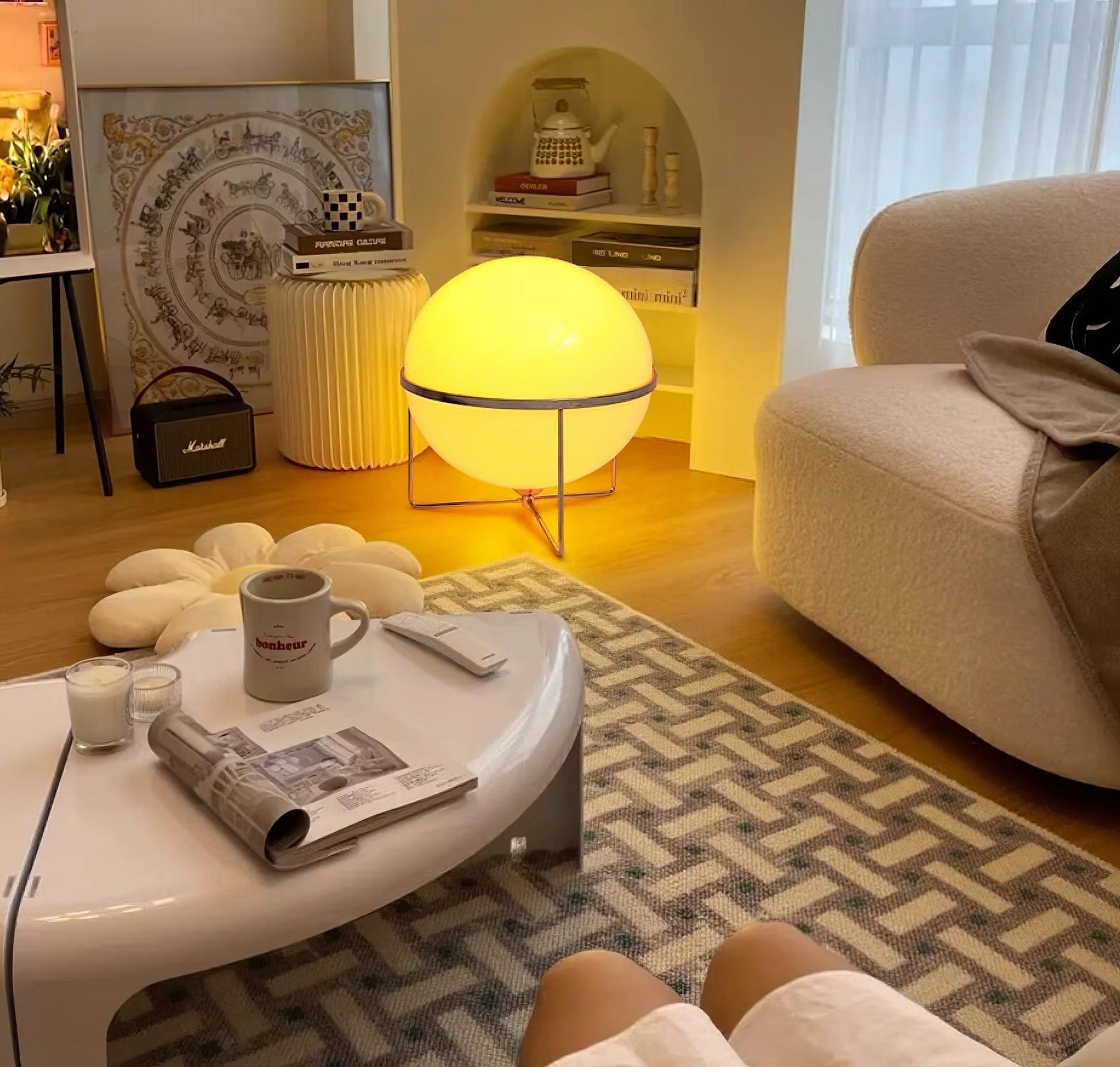 Yolk Table Light, Bedside Table Lamp, detail 4