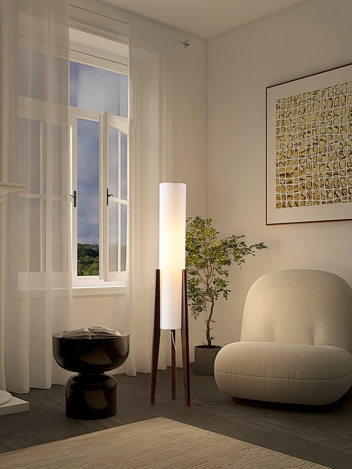 Zen Floor Light 10.2", Floor Lamp, detail 9