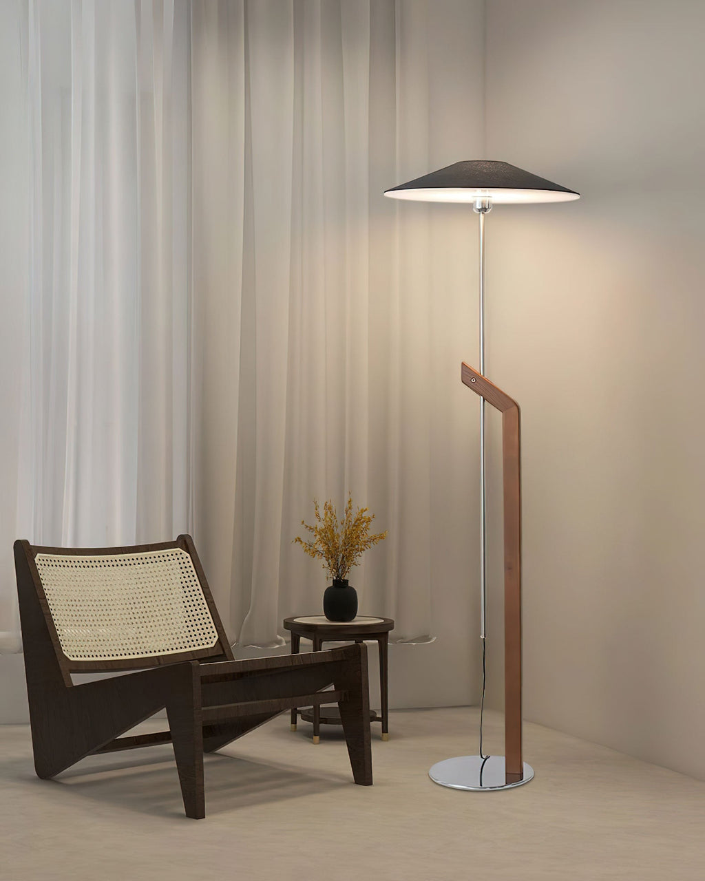 Zen Arc Floor Light 17.7", Floor Lamp, detail 7