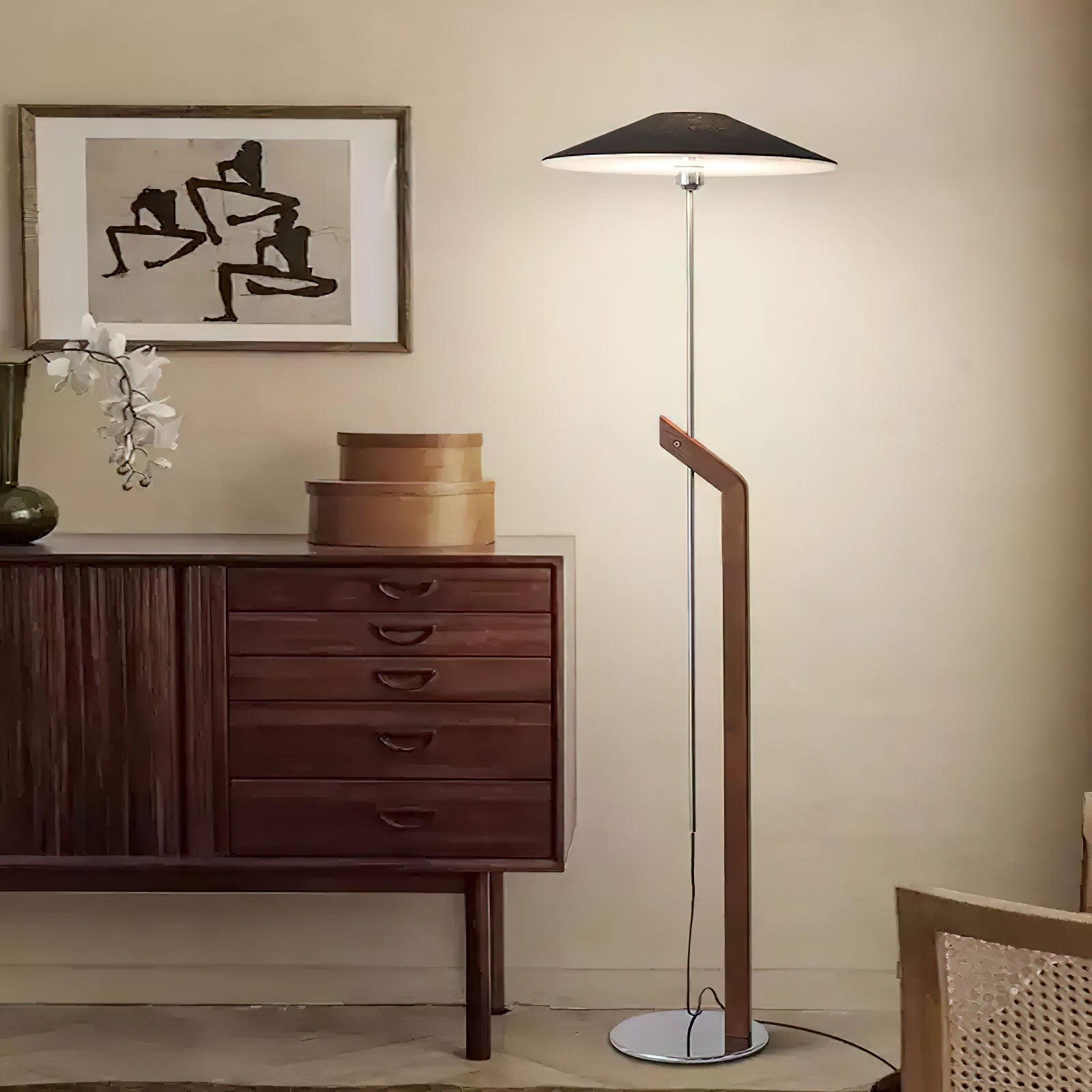 Zen Arc Floor Light 17.7", Floor Lamp, detail 5