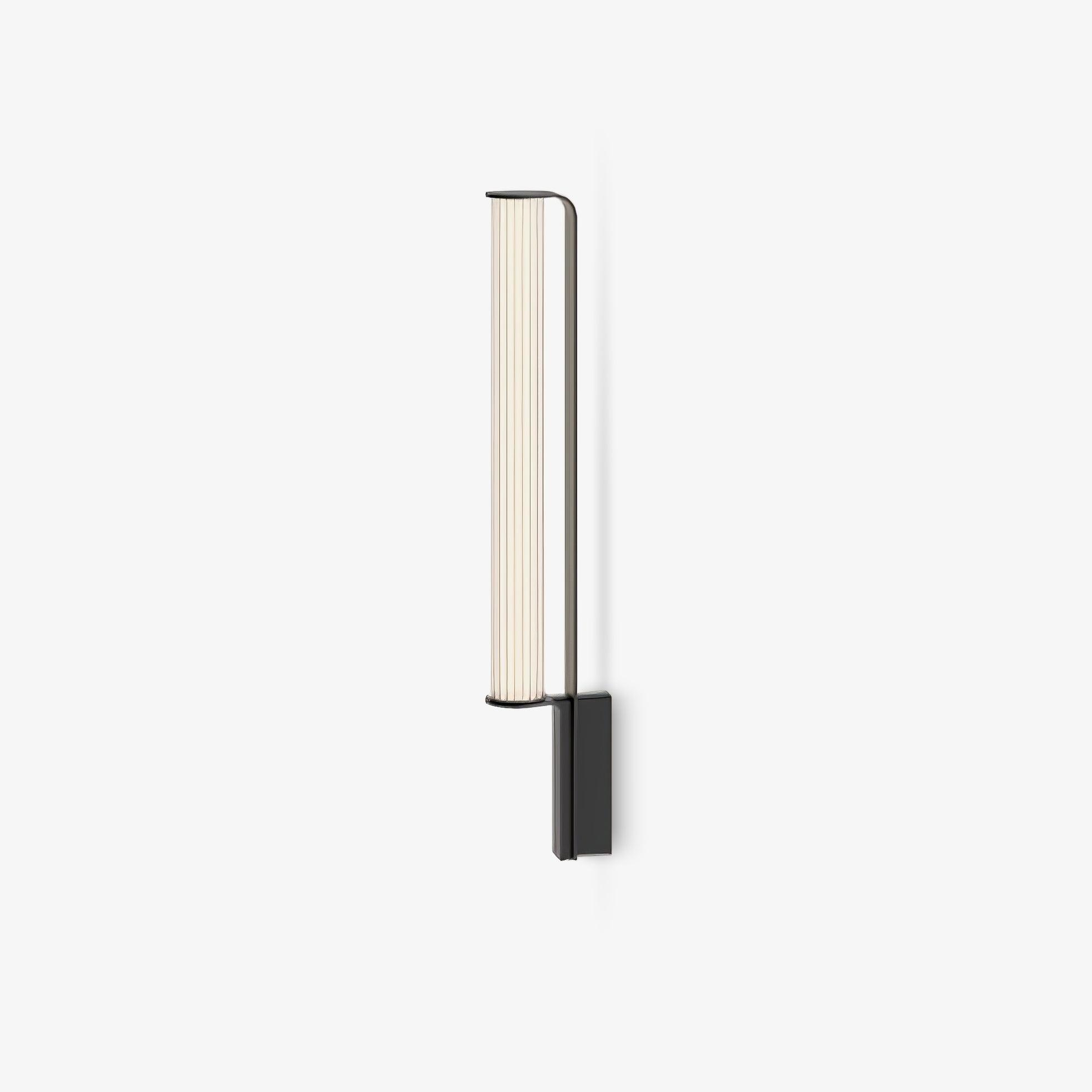 Zenith Arc Exterior LED Sconce, Outdoor Wall Light, Stainless Steel, L 7.1″ x H 23.6″