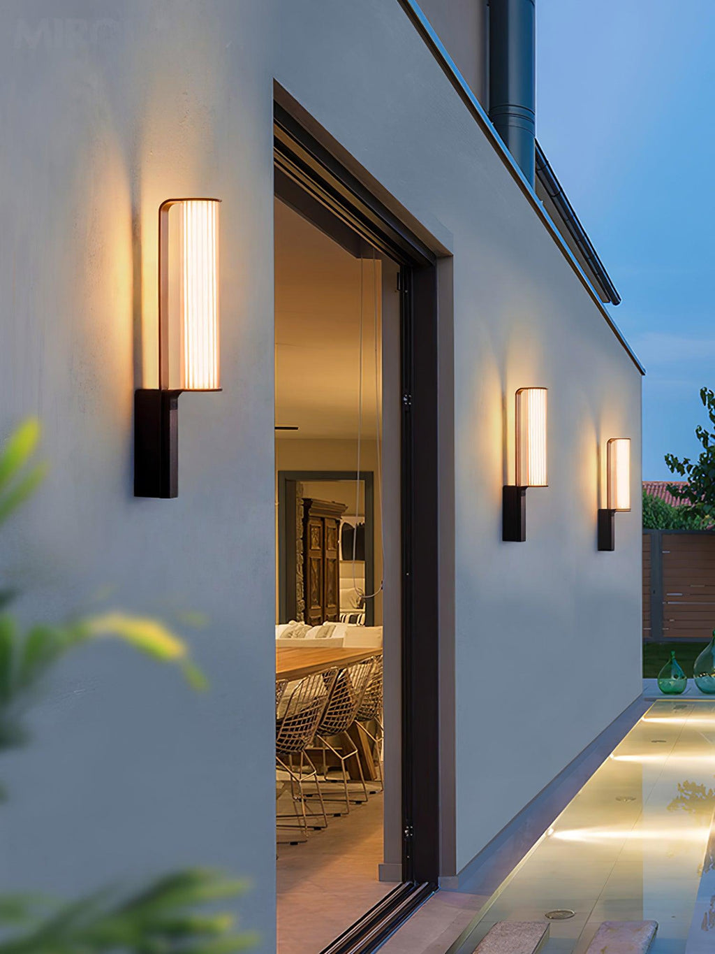 Lumo Arc Exterior Floor Light, Outdoor Wall Light, detail 14