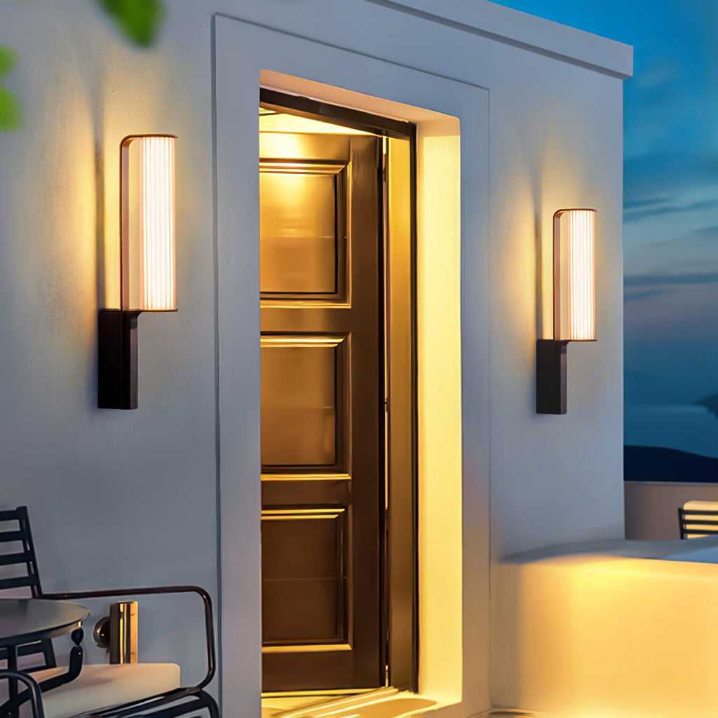Zenith Arc Exterior LED Sconce, Outdoor Wall Light, detail 4