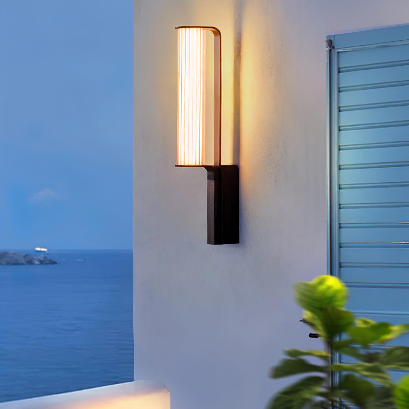 Lumo Arc Exterior Floor Light, Outdoor Wall Light, detail 6