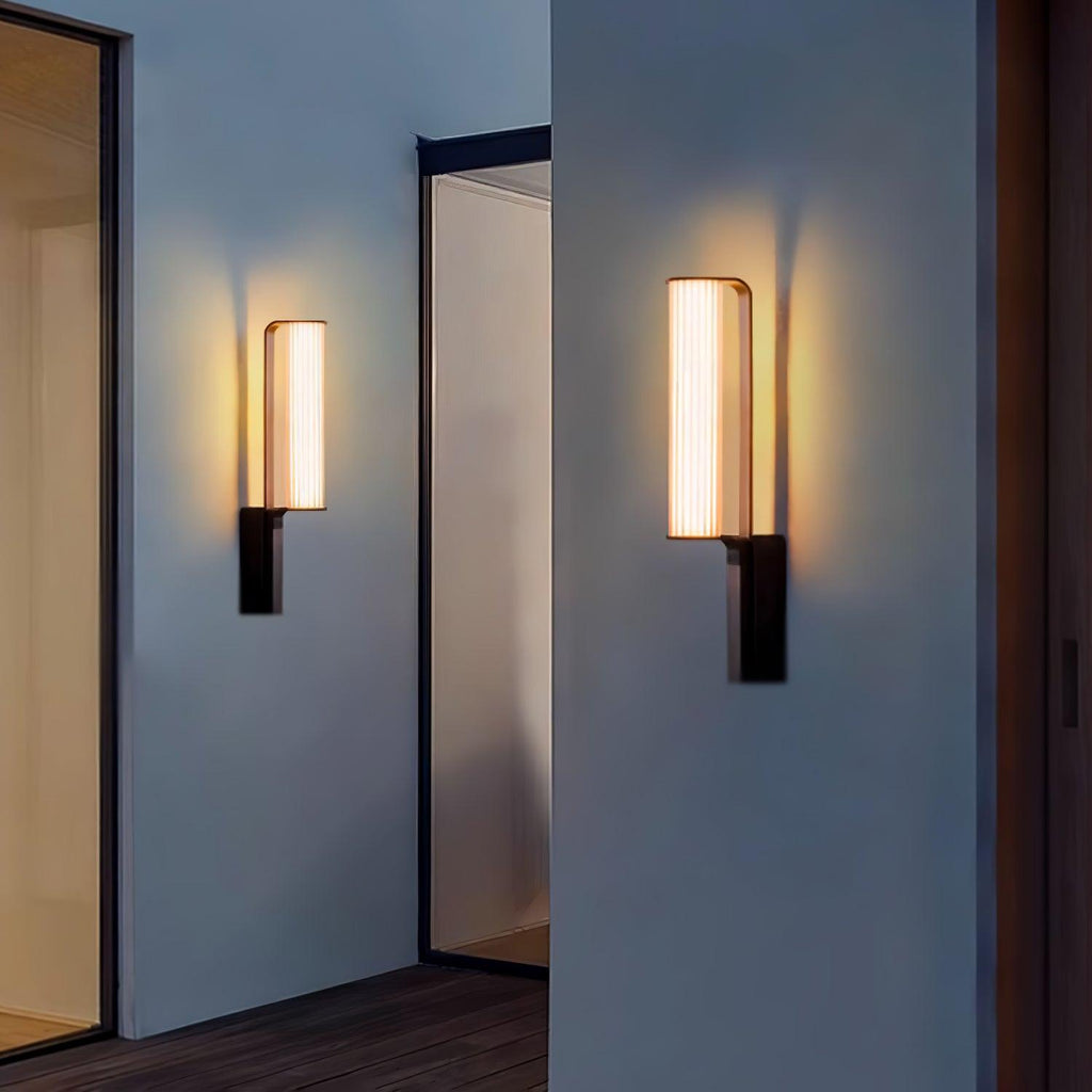Lumo Arc Exterior Floor Light, Outdoor Wall Light, detail 2
